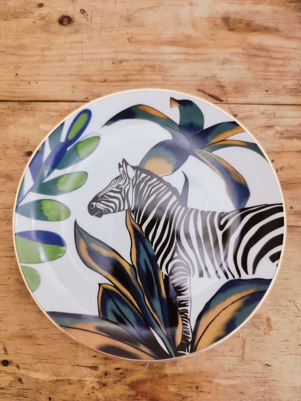 Vajilla de porcelana: Jungla