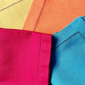 Servilletas lisas con vainica