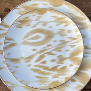 Vajilla de porcelana:  Serie Ikat